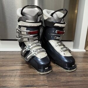Salomon MG Irony Womens Ski Boots Size US 7.5 or 24.5 / 287mm Blue